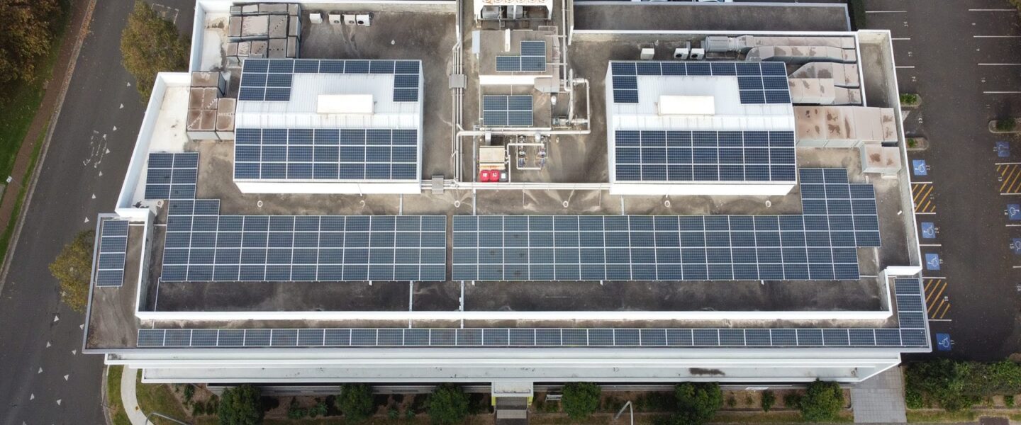 SunPeople Bridge St Commercial solar install
